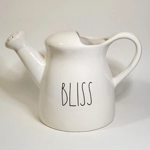 Rae Dunn Artisan Collection - BLISS - Brocca fioriera annaffiatoio ceramica bianca - Foto 1 di 10
