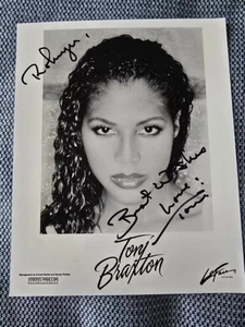 Toni Braxton signed 8x10 Foto HJ - Bild 1 von 3