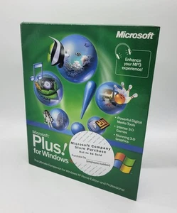 Microsoft Plus for Windows XP Retro Computer Software Upgrade Music Games - Picture 1 of 5