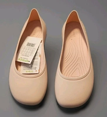 Crocs Brooklyn балетки кварц 209384-6UR размер W9 новый/бесплатная доставка  - Изображение 1 из 4