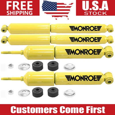 Juego de 2 amortiguadores delanteros y 2 traseros Monroe Gas Magnum para Dodge Ram 2500 3500 2x2 Foto 1 de 4