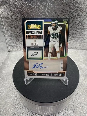 2023 Panini Contenders - Rookie Ticket Eli Ricks #233 Divisional Ticket /99 AU - Image 1 of 2