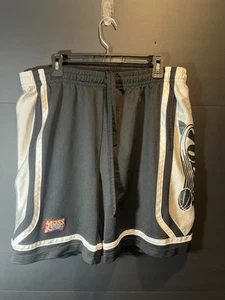 VINTAGE Y2K NBA AUTHENTIC 76ERS SHORTS TEAM LOGO SIZE XL ELASTIC - Picture 1 of 8