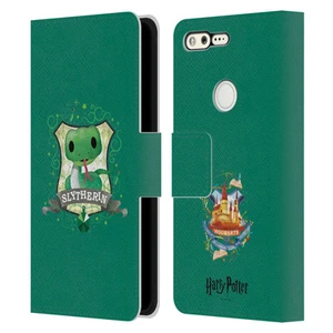 OFFICIAL HARRY POTTER DEATHLY HALLOWS II LEATHER BOOK CASE FOR GOOGLE PHONES - Picture 1 of 14