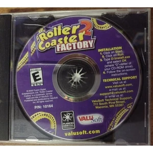 Roller Coaster Factory 2 (PC, 2002, ValuSoft) - Imagen 1 de 3