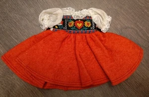 Vintage Madame Alexander SWISS Puppenkleid passt 8" Puppen wie Wendy - Bild 1 von 3
