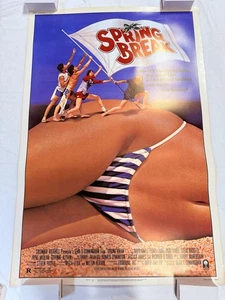 1983 Spring Break Rolled Original 40x60 Movie Poster Beach Bikini College - Picture 1 of 5