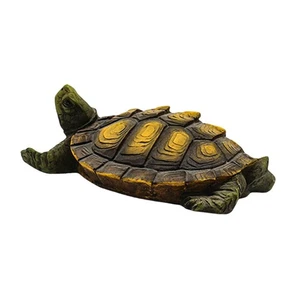 Garden Turtle Statue Tortoise Ornament Collection Weatherproof Vivid Animal - Picture 1 of 7