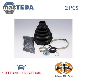 306488 CV JOINT BOOT KIT PAIR FRONT RIGHT LEFT WHEEL SIDE LOBRO 2PCS NEW - Picture 1 of 5