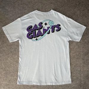 Gas Giants Shirt Mens Large Baby Blue Crewneck Skate Logo Ish Cepeda - Picture 1 of 12