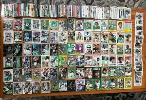 HUGE lot (400+} Different New York Jets FB Card 1973-2022 Curtis Martin Namath - Picture 1 of 24