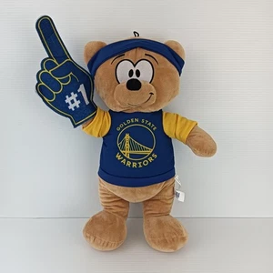 NBA Golden State Warriors Bear 50cm 20" Plush #1 Fan Steph Curry - Picture 1 of 7