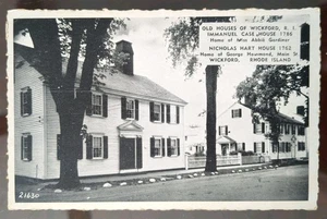 Old Houses of Wickford, RI (Immanuel Case/Nicholas Hart)- Mid 1900s, Rough Edges - Picture 1 of 3