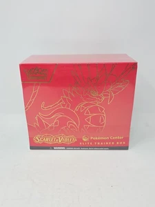 Scarlet & Violet Base Pokemon Center Elite Trainer Box ETB Koraidon Brandneu - Bild 1 von 7