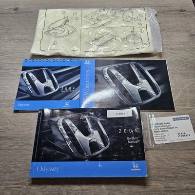 Honda Odyssey 2004 manual del propietario más extras Foto 1 de 4