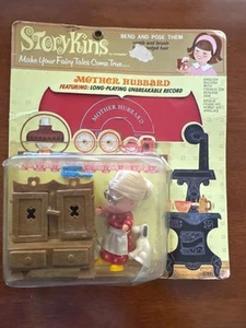 Vintage Rare Storykins Old Mother Hubbard 8701 English Version Record Doll Set - Bild 1 von 13