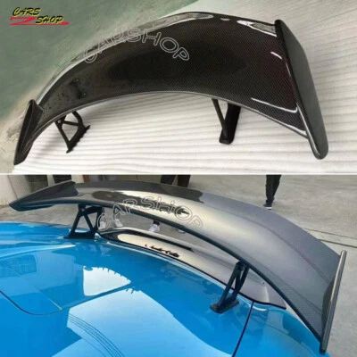 Alerón trasero de fibra de carbono estilo Boxster Cayman GT4 para Porsche 718 981 987 Foto 1 de 4