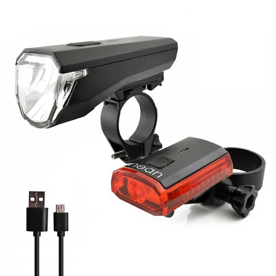 nean LED 50 LUX Akku Fahrrad Beleuchtungsset mit StVZO-Zulassung - Bild 1 von 4