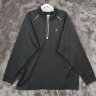 Champion 2XL Black 1/4 Zip Athletic Pullover Activewear Jacket