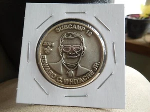 EG SCOUT BSA 2001 NATIONAL JAMBOREE SUBCAMP 12 CENTRAL REGION CHALLENGE COIN !!! - Picture 1 of 4