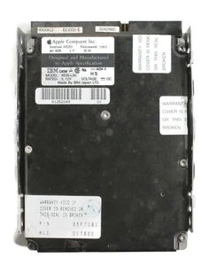 DISQUE DUR SCSI IBM 80 Mo 3,5 BROCHES, WDS-L80 P/N : 95F7181 MLC : D17600 - Photo 1/3