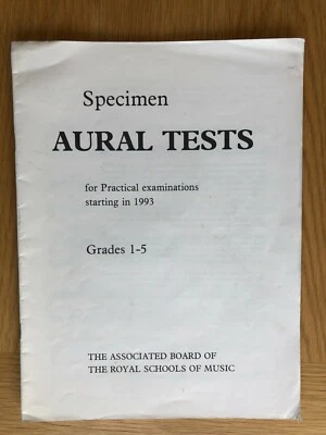 Grades 1 – 5 Specimen Aural Tests (ABRSM) - Image 1 of 3