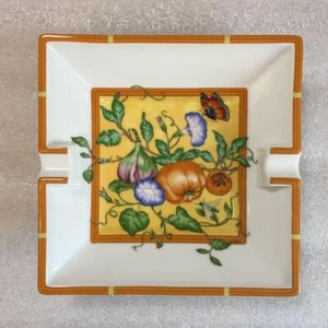 Hermes Paris Ashtray Siesta Plate Dish Porcelain Tray Cigar No box - Picture 1 of 6