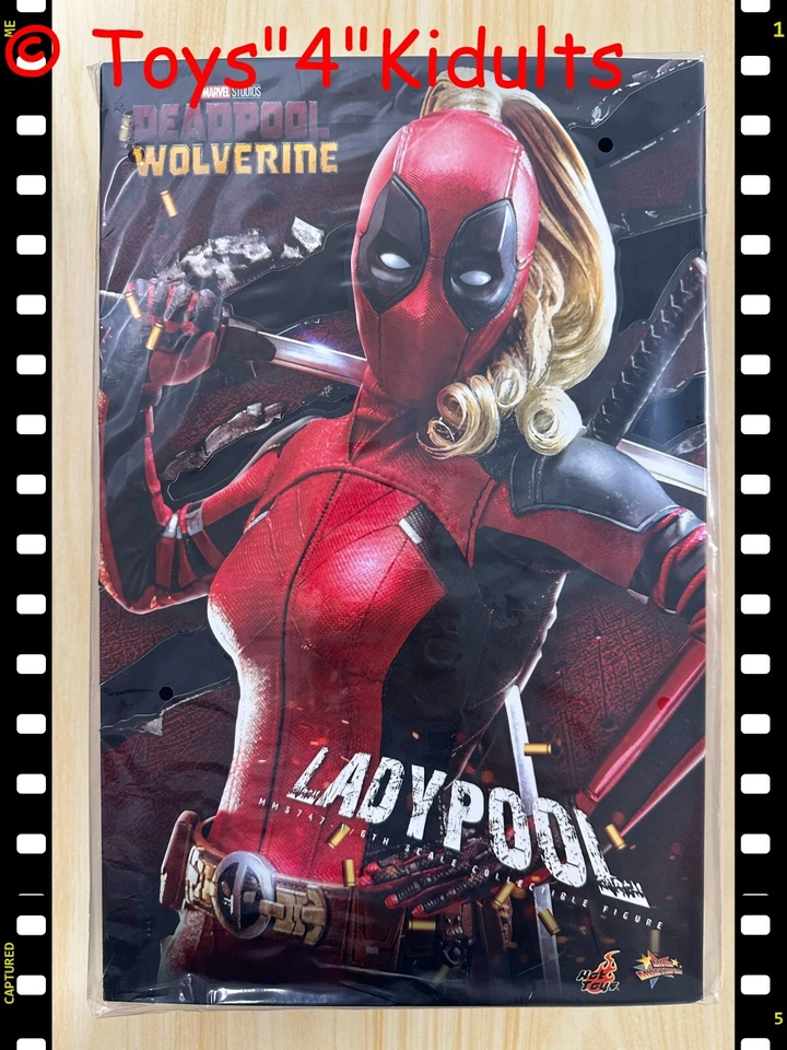 🔥 Hot Toys MMS747 Deadpool & Wolverine - Ladypool 1/6 Action Figure NEW - Image 1 of 1