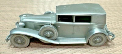 1929 CORD L29 PEWTER CAR DANBURY MINT OOP RETIRED ESTATE SALE FIND - Image 1 of 4