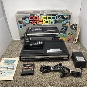 Colecovision Konsole Bundle CIB IN BOX Lot mit Spiel 100% GETESTET FUNKTIONIERT - Bild 1 von 24