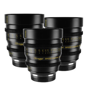 Zhongyi Cine Lens 17mm 25mm 35mm T1.0 for Micro 4/3 BMPCC MFT G3 GH3 GH4 OM-D