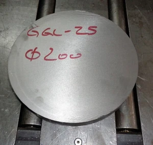 Grauguss Ronde Gusseisen GGL-25 Rund Futterflansch 200x21mm - Bild 1 von 1