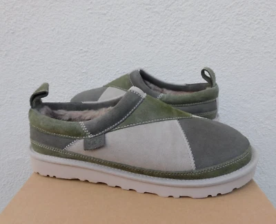 UGG GREEN TASMAN REIMAGINED SUEDE/ SHEEPWOOL SLIPPERS, MEN US 9/ EUR 42 ~NEW - Image 1 of 4