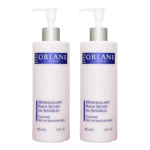 2X Orlane Cleanser Dry or Sensitive Skin 400ml,13oz Nourishing Face Cleanser NEW - Picture 1 of 3
