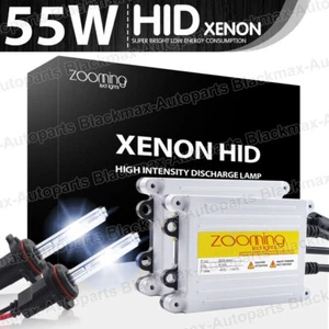 55W HID Conversion Kit H1 H3 H7 H11 9006 3000-10000K Xenon Light & Slim Ballasts - Picture 1 of 9