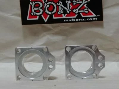 HONDA CR125 CR125R CR 125 REAR WHEEL AXLE BLOCKS 2000-2007 CHAIN ADJUSTER CR125R - Image 1 of 4