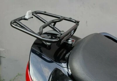 SUZUKI BURGMAN 650, SKYWAVE 650 REAR RACK CARRIER BLACK MOTORCYCLE ACCESSORIES - Image 1 of 4