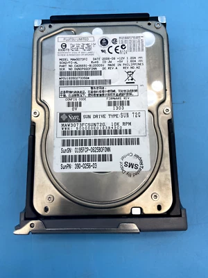 SUN 73GB 10K 3.5" HDD w/ CADDY, 540-6604 - Image 1 of 3