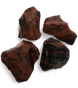 Piedras de obsidiana de caoba de Oregón 178,2 gramos. Lote de 4 piezas - Imagen 1 de 1