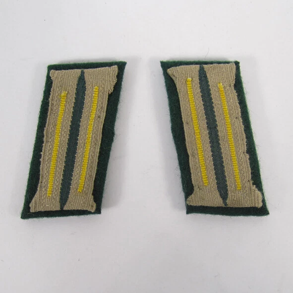 Replica German Army M36 Tunic Signals Collar Tabs Bevo TG1525 - Image 1 of 1