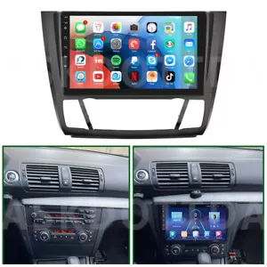1+32G 9" Android 13 Car Stereo GPS Navi Radio For BMW 1 Series E88 E82 E81 E87 - Picture 1 of 18