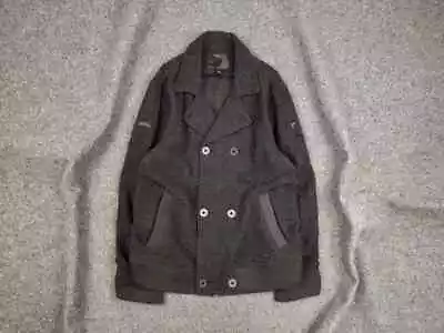 Vintage 00's Oakley tactical field gear Wool Jacket Breasted - Image 1 of 4