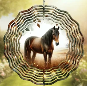 Horse 10" Wind Spinner #2 - Picture 1 of 1