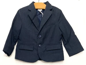 230704 Chicos 18-24 Meses JANIE y JACK Dashing Gent Chaqueta Blazer Lana DAÑADA - Imagen 1 de 6