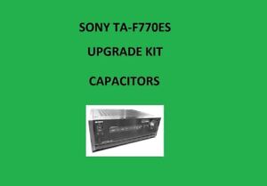 Stereo Amplifier SONY TA-F770ES Repair KIT - all capacitors