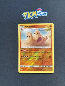 Juego de Cartas Coleccionables Pokémon Palossand Sol y Luna Base Set 75/149 Holograma Inverso Raro LP. - Imagen 1 de 3
