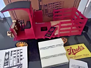 Modellino pubblicitario 1978 del 1910 Stroh's Beer camion consegna rapida con scatola - Foto 1 di 7