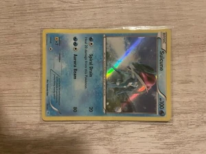 PROMO POKEMON CARD SUICUNE HOLO RARE 30/30 XY TRAINER KIT HALF DECK 2016 - Picture 1 of 2