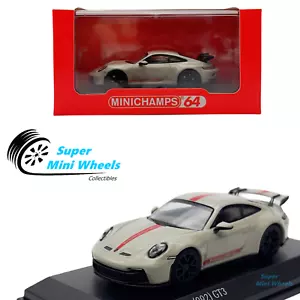 Lápiz gris Minichamps x Tarmac Works 1:64 Porsche 911 GT3 - Imagen 1 de 6