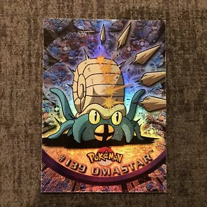 #139 Carta Pokemon Omastar Rainbow Foil Topps Serie TV Animazione 3 2000 - Foto 1 di 5